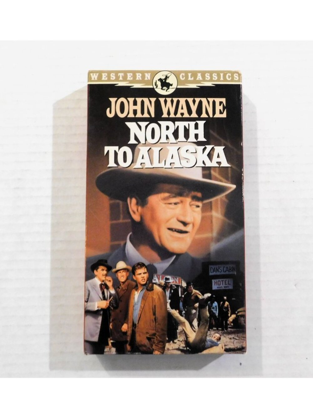 North To Alaska 1988 VHS John Wayne Stewart Granger Comedy Western